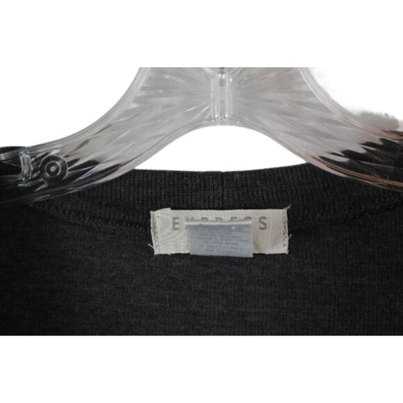 Mary Ann Restivo Black Women's Top Blouse Short Sleeve Pullover Large 048 - Picture 2 of 6